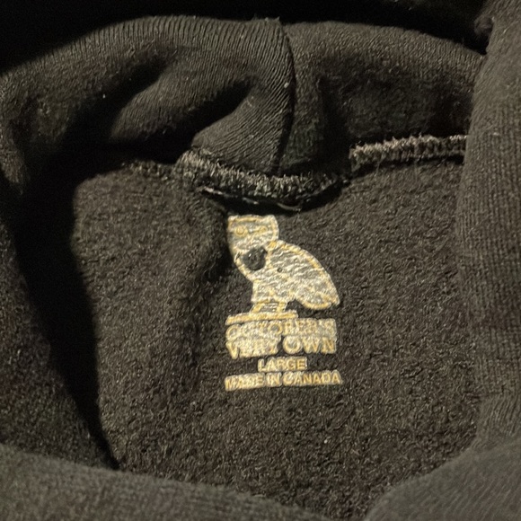 Sz L October’s Very Own black hoodie missing head lace - Picture 2 of 3